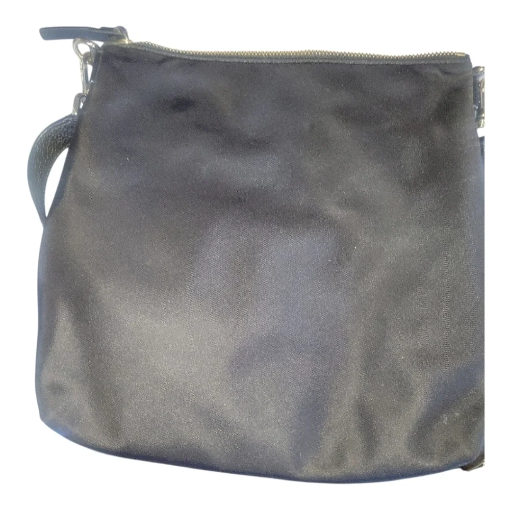 Kate Spade NY Black Dawn Nylon Flat Crossbody Purse Bag